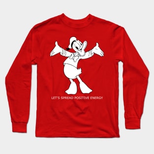 Funny Donald Duck Long Sleeve T-Shirt